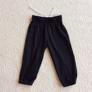 Adidas Climalite baseball pants boys XS new black